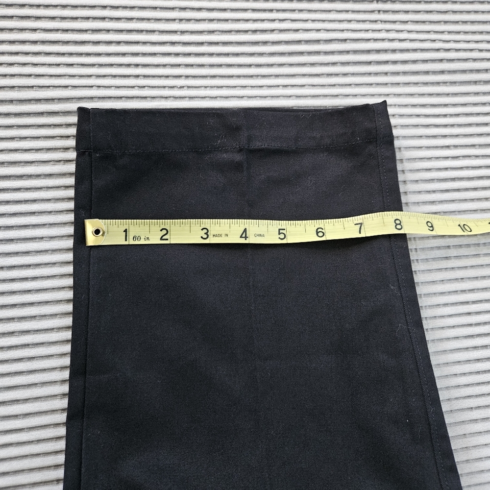 Everlane Pants Mens 40x30 Black Twill Slim Fit Stretch Tailored Trousers New - Picture 9 of 9